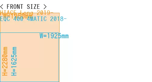 #HIACE Long 2019- + EQC 400 4MATIC 2018-